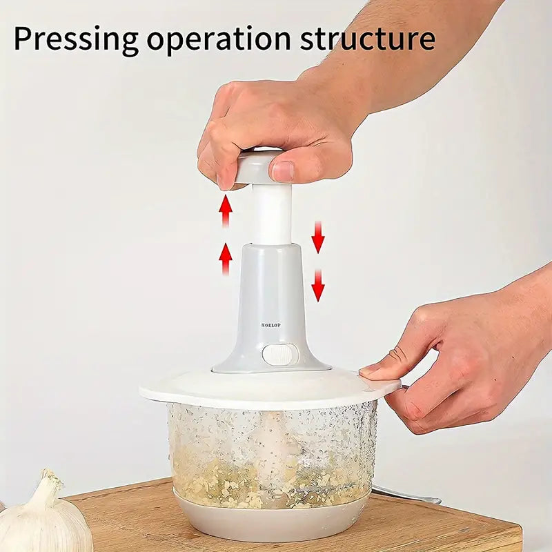 Manual Hand Push Multifunctional Chopper Mixer Cutter and Grinder
