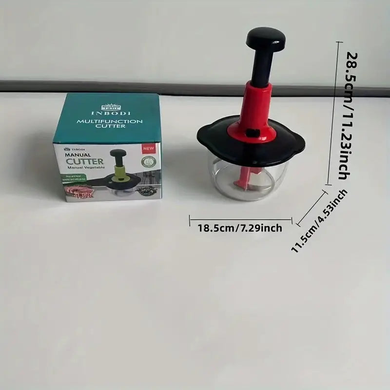Manual Hand Push Multifunctional Chopper Mixer Cutter and Grinder