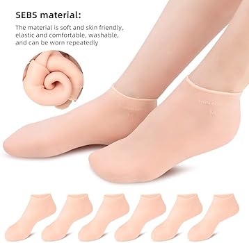 Silicone Moisturizing Socks