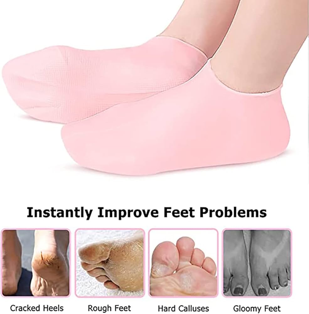 Silicone Moisturizing Socks