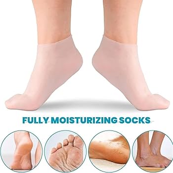 Silicone Moisturizing Socks