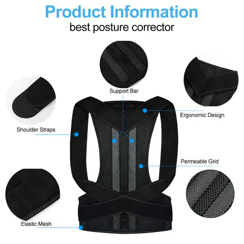 Adjustable Posture Corrector Belt