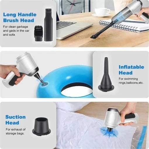 3-in-1 Rechargeable Vacuum Cleaner